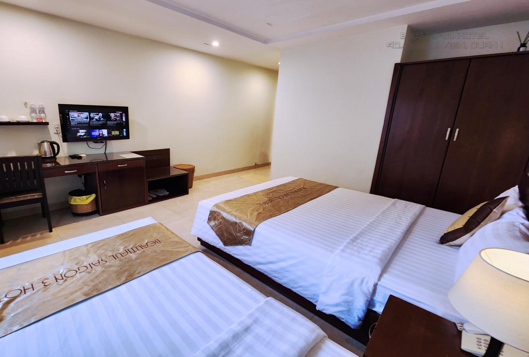 הו צ'י מין סיטי Beautiful Buivien Hotel מראה חיצוני תמונה